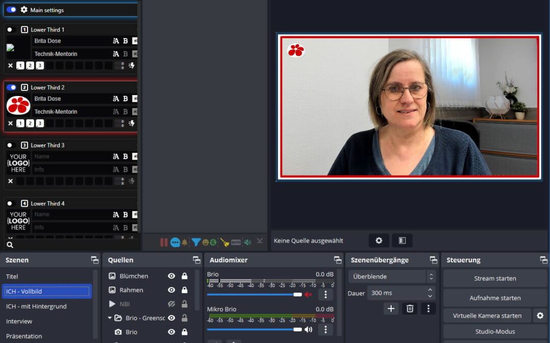 OBS Studio für den erfolgreichen Einsatz im Marketing und Webinar